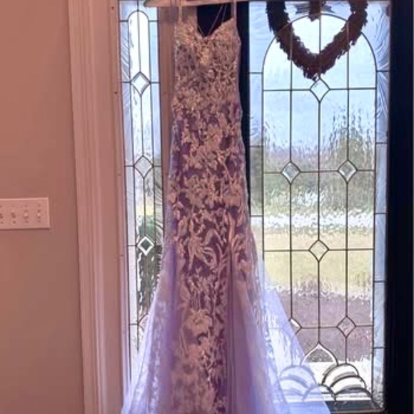 Gippers Light Purple Prom Dress - Picture 4 of 6